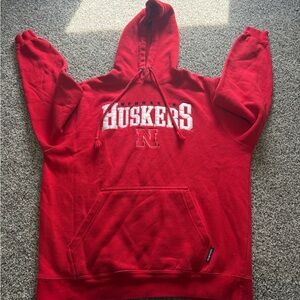 Huskers Red Hoodie Sweater